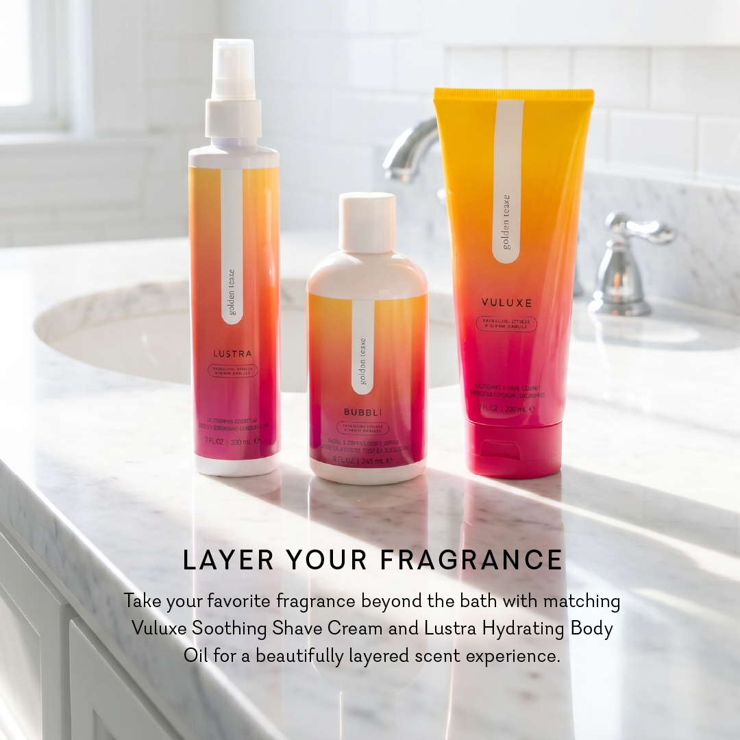 Skinny Dip Bubbli Shower Gel & Bubble Bath-NEW Golden Tease