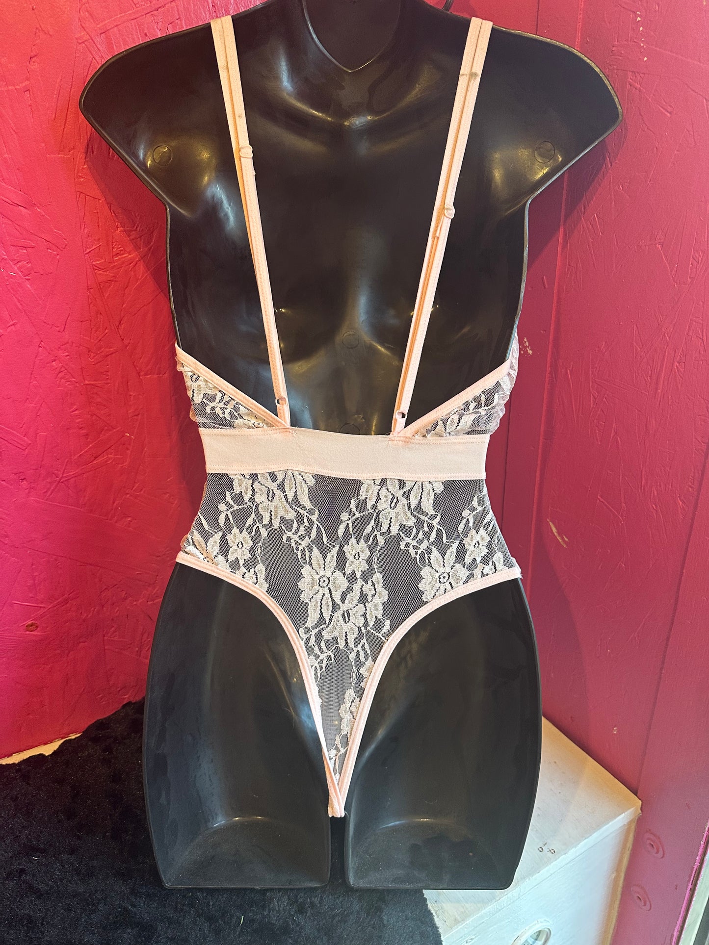 Light Pink Bodysuit Small LAST CHANCE