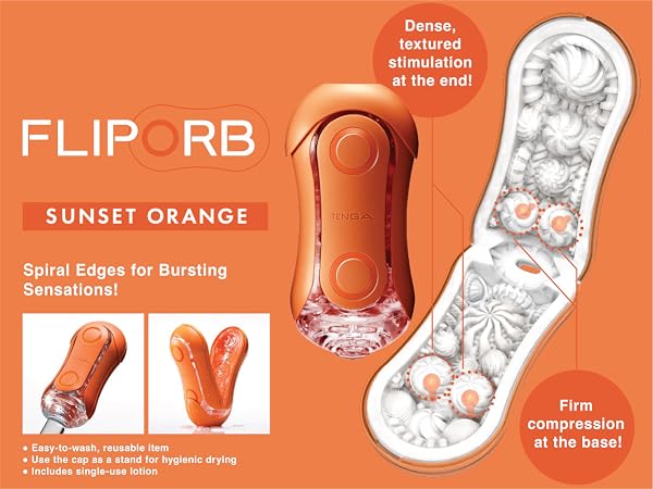 Tenga Orange Burst