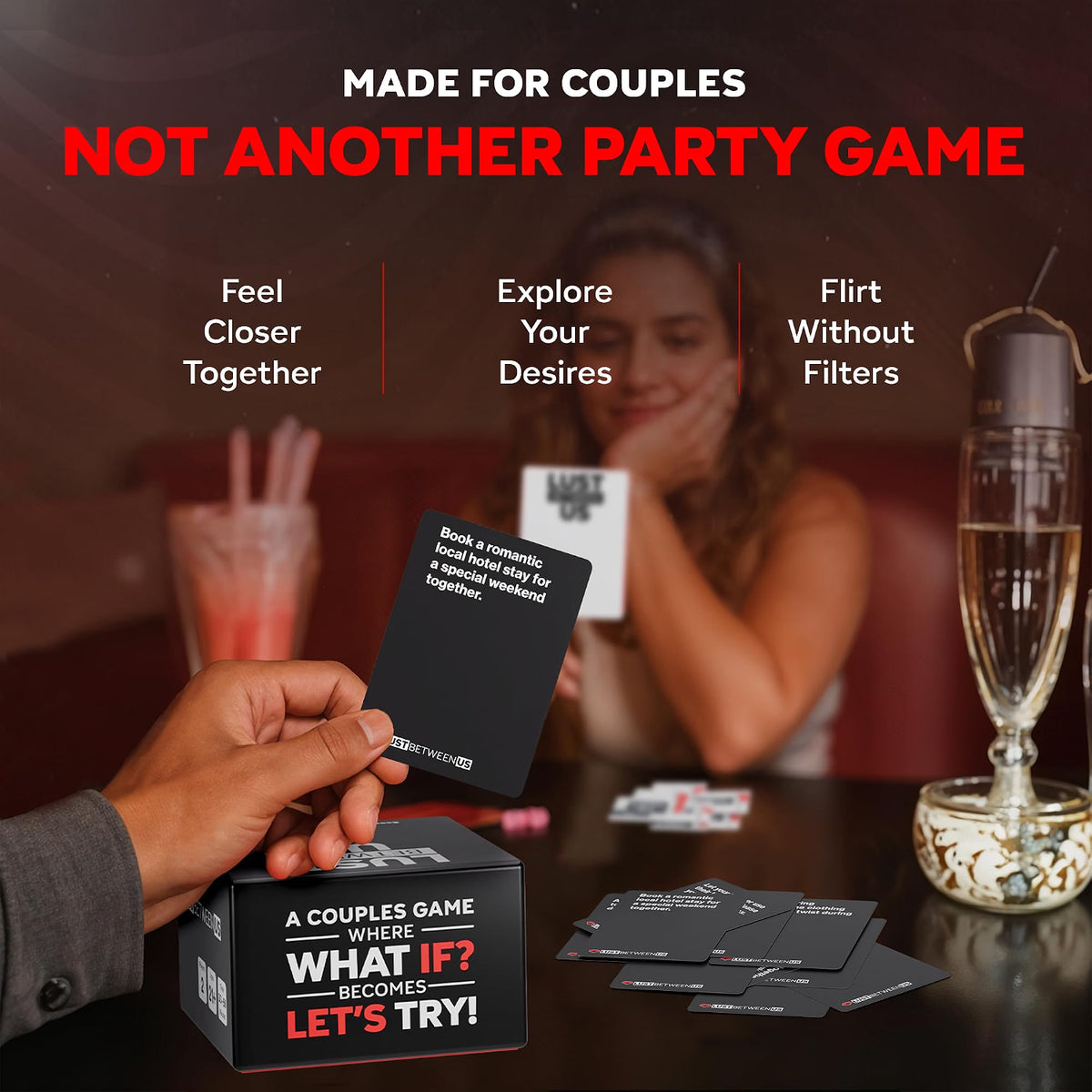 Lust Between Us Couples Card Game