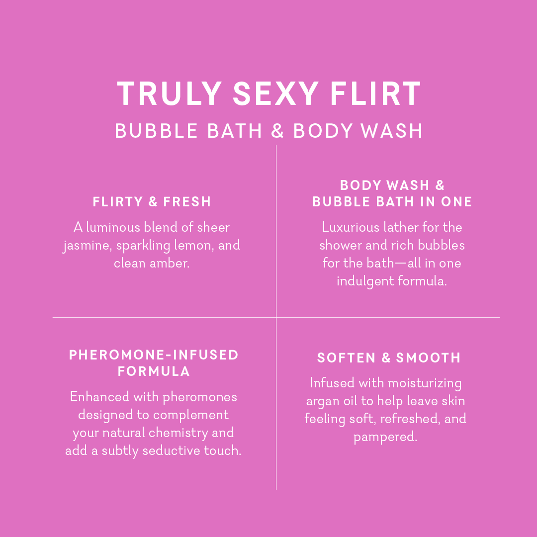 Skinny Dip Bubbli Shower Gel & Bubble Bath-NEW Flirt