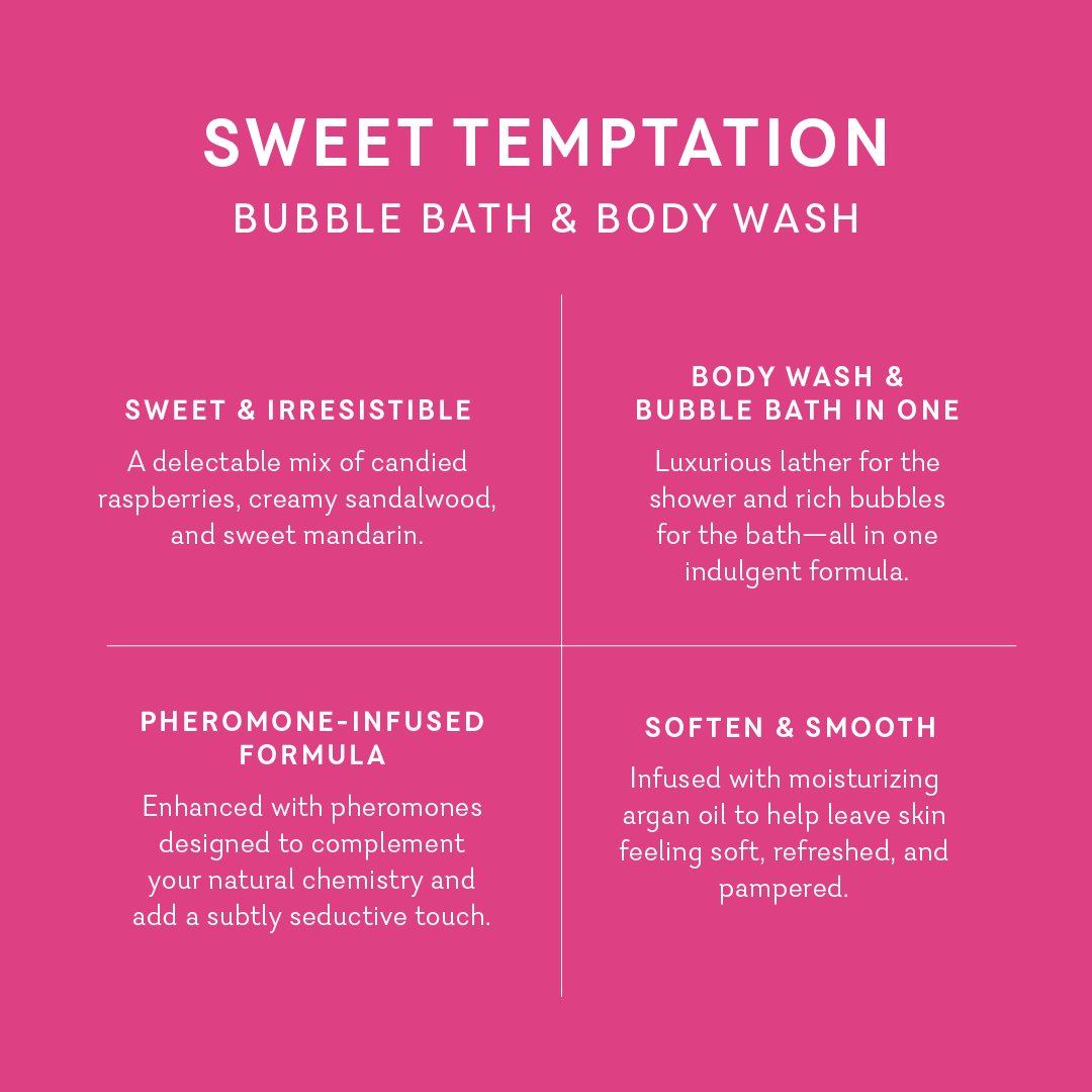 Skinny Dip Bubbli Shower Gel & Bubble Bath-NEW Sweet Temptation