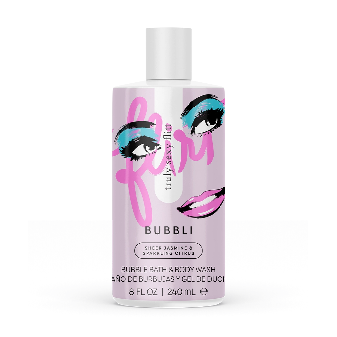 Skinny Dip Bubbli Shower Gel & Bubble Bath-NEW Flirt