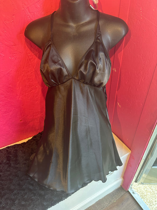 Sheer Black Babydoll Large LAST CHANCE