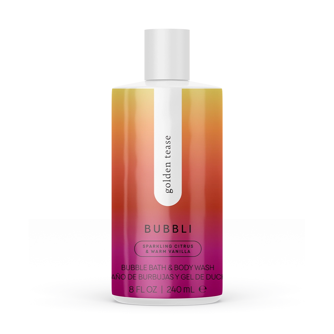 Skinny Dip Bubbli Shower Gel & Bubble Bath-NEW Golden Tease