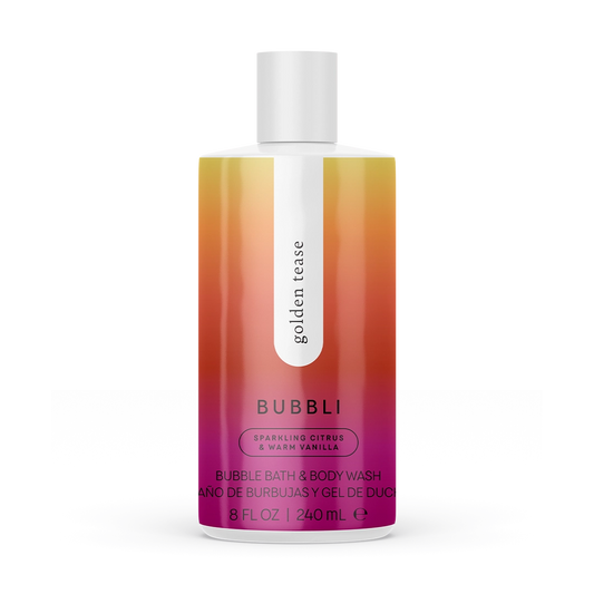 Skinny Dip Bubbli Shower Gel & Bubble Bath-NEW Golden Tease
